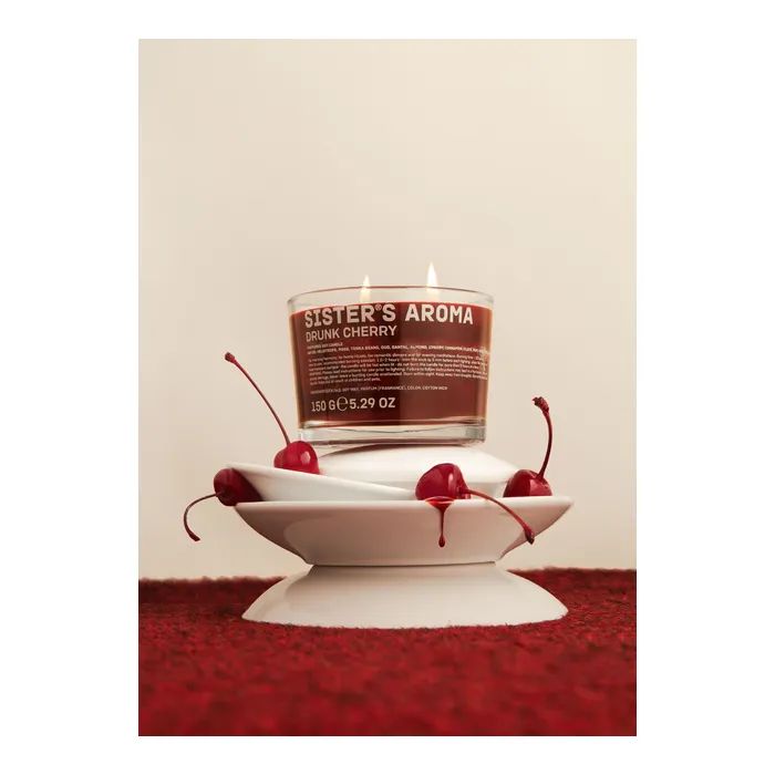 Ароматична свічка Sister's Aroma Drunk Cherry 150 г (4820227785452) зображення 2