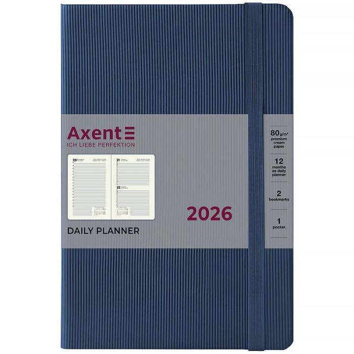 Тижневик Axent датований 2026 Partner Lines, 145х210, чорний (8815-26-01-A) зображення 2
