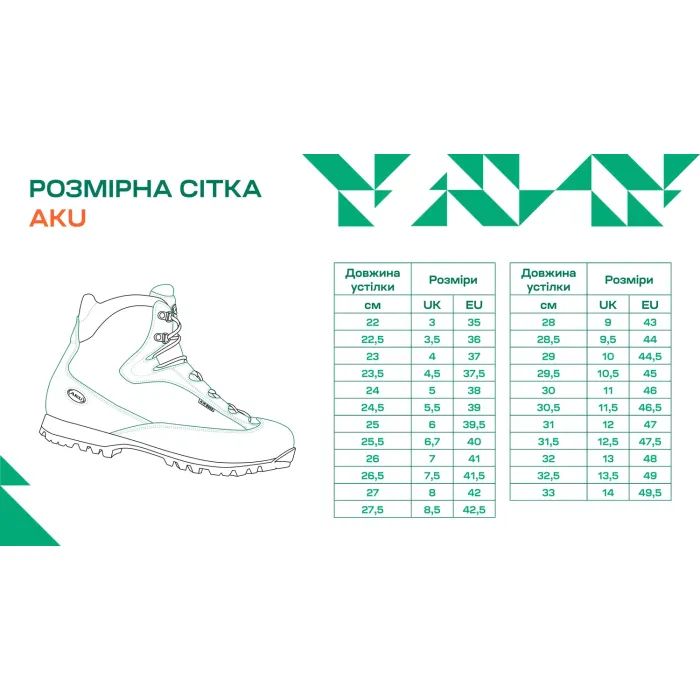 Черевики AKU Rocket MID GTX Black/Orange 7 (710-108-7) зображення 8