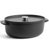 Гусятница KitchenAid Matte Oven-to-table 30 см, 5,6 л чорна (CC004900-001)