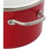 Каструля KitchenAid Steel Core 24 см 6 л червоний (CC003270-001) зображення 4
