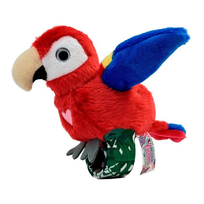 Интерактивная игрушка Happy Yappers браслет "Веселые болтали" Ара красный (9594)