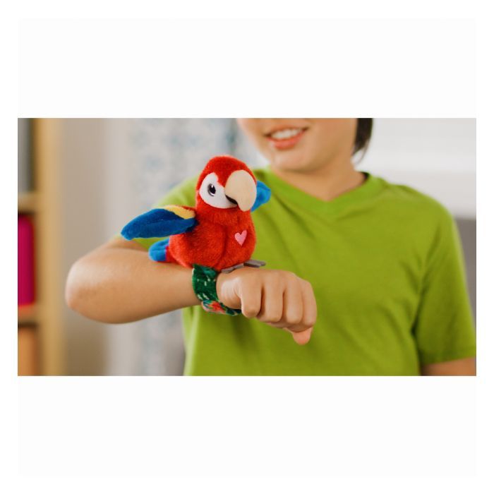 Интерактивная игрушка Happy Yappers браслет "Веселые болтали" Ара красный (9594) изображение 3