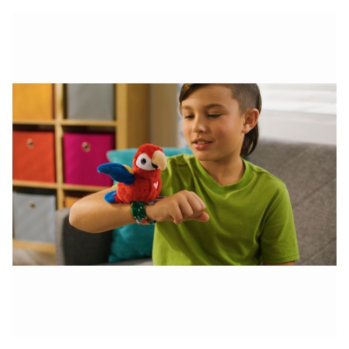 Интерактивная игрушка Happy Yappers браслет "Веселые болтали" Ара красный (9594) изображение 6