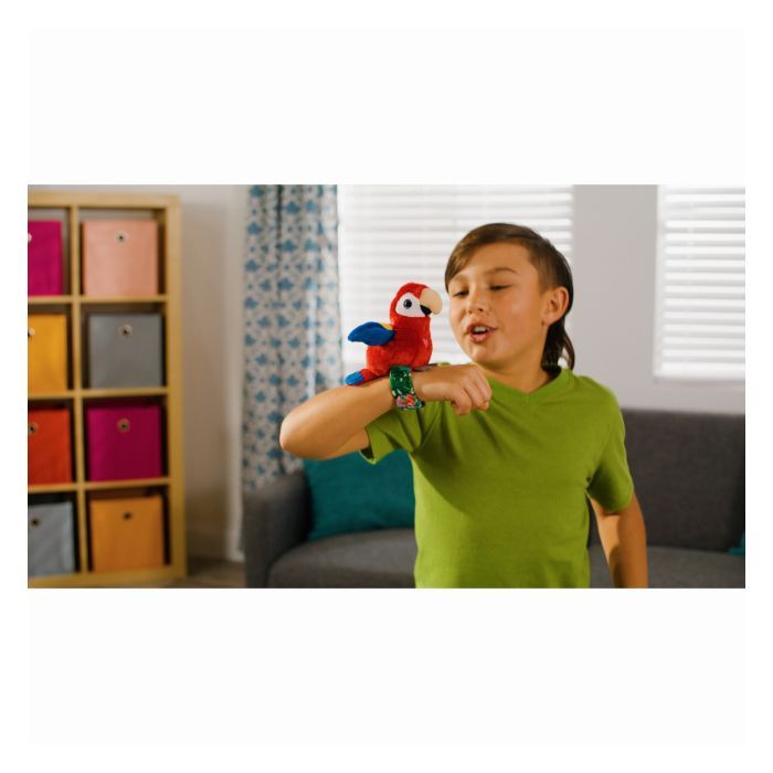 Интерактивная игрушка Happy Yappers браслет "Веселые болтали" Ара красный (9594) изображение 7