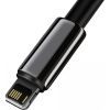 Дата кабель USB 2.0 AM to Lightning 2.0m 2.4A black Baseus (CALWJ-A01) зображення 3