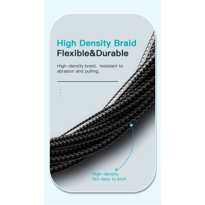 Дата кабель USB-C to USB-C 2.0m 100W Digital Display blue Essager (ES-XCTT1-YDA03) изображение 10