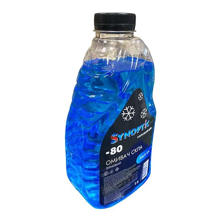 Омивач автомобільний Synoptic Чорний Лід (-80) 1л ПЕТ (4820215595605) зображення 2