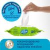 Дитячі вологі серветки Smile baby з алоє, з клапаном, 84 шт (4823071646863) зображення 4