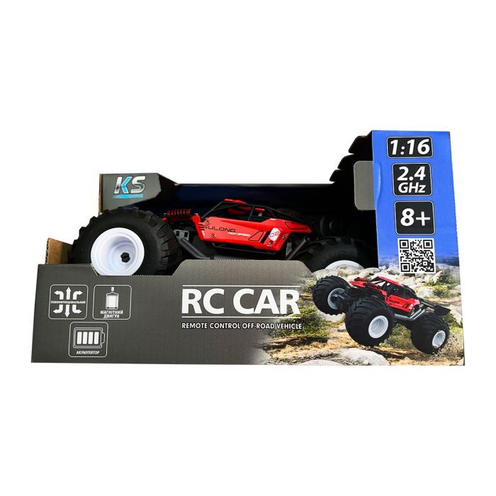Радиоуправляемая игрушка KS Drive Off-road - Strong Power (красный, 1:16) (SL-8423ARH) изображение 5 Радиоуправляемая игрушка KS Drive Off-road - Strong Power (красный, 1:16) (SL-8423ARH) изображение 5