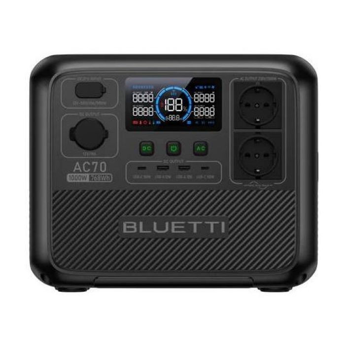 Зарядна станція BLUETTI AC70 1000W 768Wh (AC70)