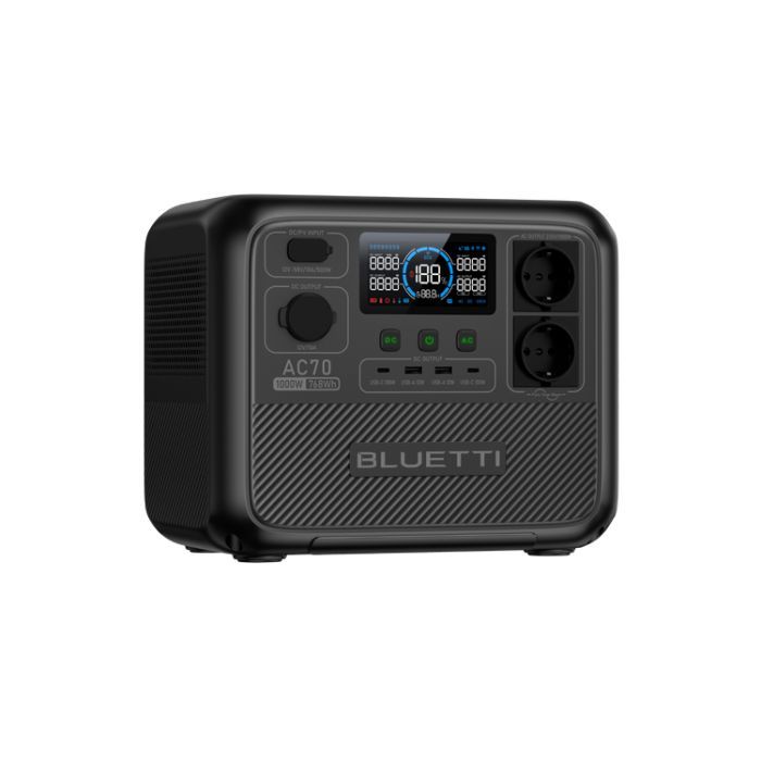 Зарядная станция BLUETTI AC70 1000W 768Wh (AC70) изображение 2 Зарядная станция BLUETTI AC70 1000W 768Wh (AC70) изображение 2