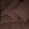 Постельное белье MirSon 003 Brown Фланель 2 x 160 x 220 Семейный Евро (2200009648762)