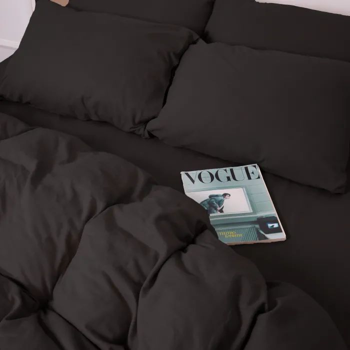 Постельное белье MirSon 002 Black Фланель 175х210 Двуспальный (2200009648250) изображение 12