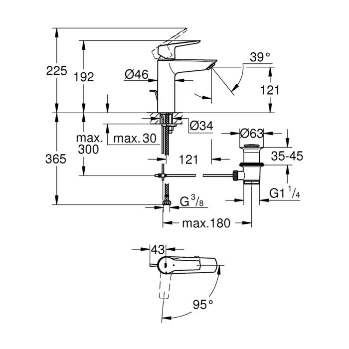 Змішувач Grohe QuickFix 23552002 зображення 4