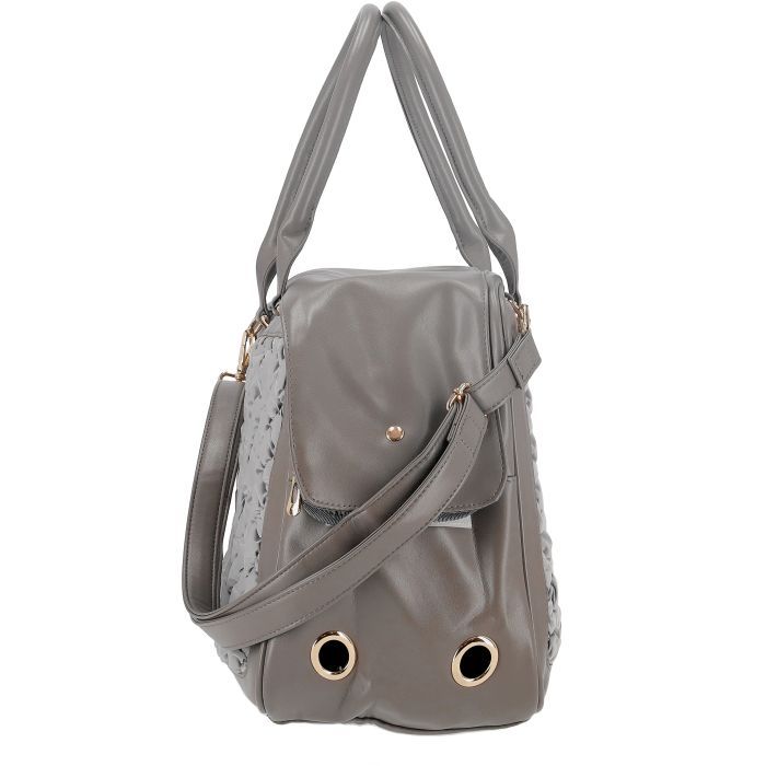 Переноска для тварин MISOKO&CO 40x19.5x30 см сіра (YIWUMSK70155) зображення 3