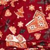 Плед Ardesto Christmas Flannel 160х200см, 100% полиэстер, имбирные домики (ART0121PB) изображение 2