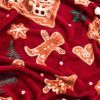 Плед Ardesto Christmas Flannel 160х200см, 100% полиэстер, имбирные домики (ART0121PB) изображение 4
