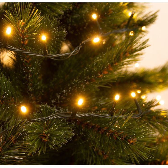 Гирлянда Chomik 200 LED 10м, теплий білий, IP44, від мережі (5900779879478) изображение 2