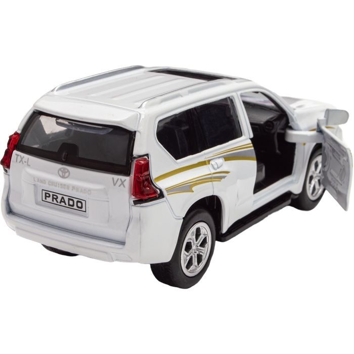 Машина TechnoDrive Toyota Prado белый (KM250425W) изображение 10