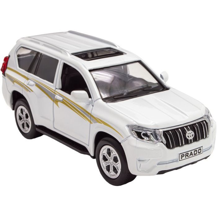 Машина TechnoDrive Toyota Prado белый (KM250425W) изображение 2