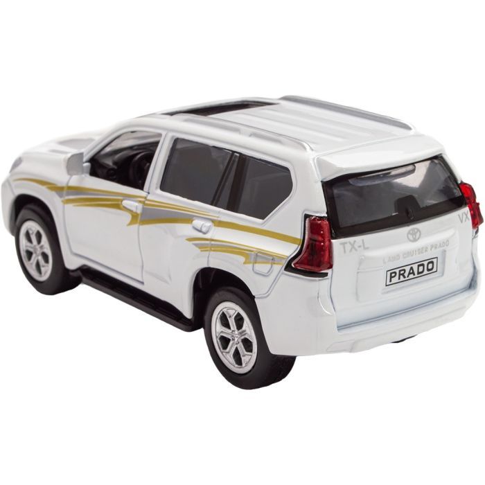 Машина TechnoDrive Toyota Prado белый (KM250425W) изображение 7