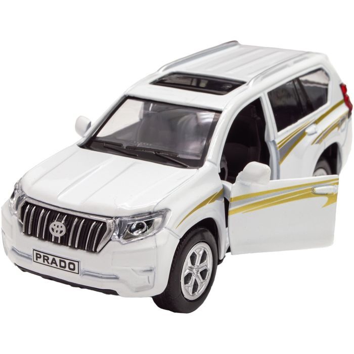 Машина TechnoDrive Toyota Prado белый (KM250425W) изображение 9