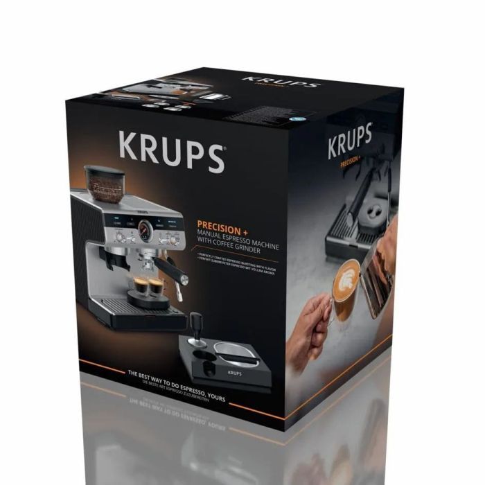 Рожковая кофеварка эспрессо Krups XP804T10 изображение 16