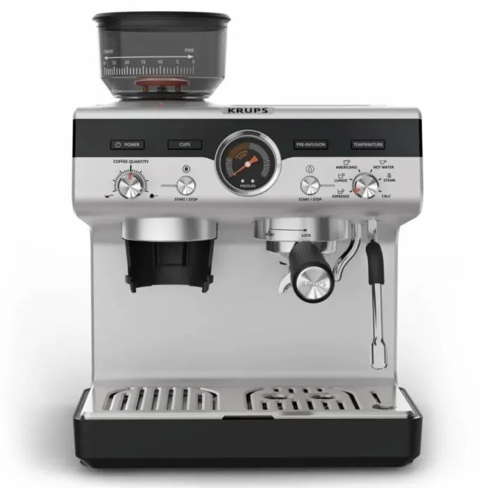 Рожковая кофеварка эспрессо Krups XP804T10