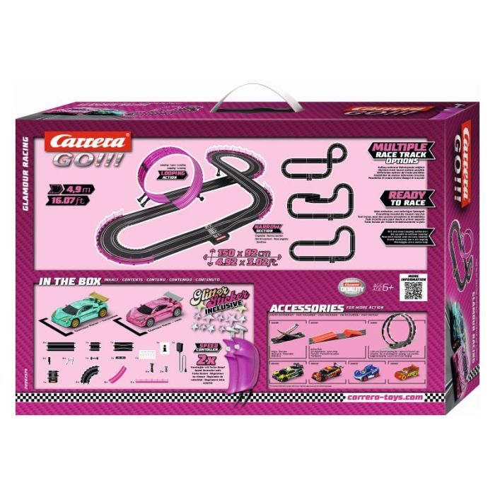 Автотрек Carrera GO!!! Гламурная гонка (CR-20062579) изображение 9