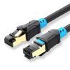 Патч-корд 30м, S/FTP cat 6 RJ-45 black Vention (VAP-A06-B3000)
