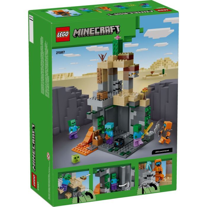 Конструктор LEGO Minecraft Подземелье зомби (21587) изображение 8