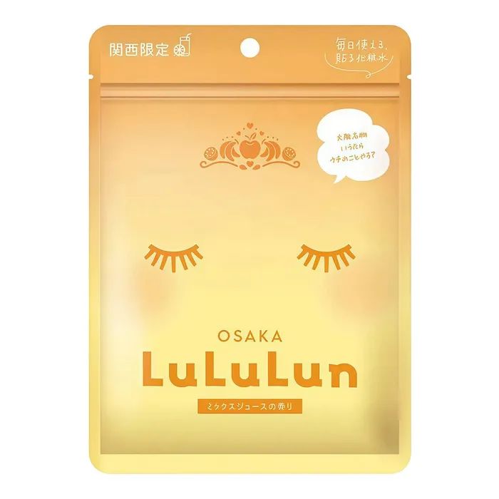 Маска для лица Lululun Face Mask Osaka Mixed Juice 7 шт (4580794010950)