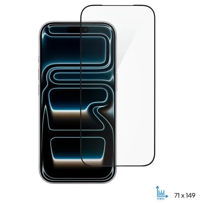 Скло захисне 2E 2.5D FCFG iPhone 17 Pro Black (2E-IP-17P-6.3-SMFCFG-BB)