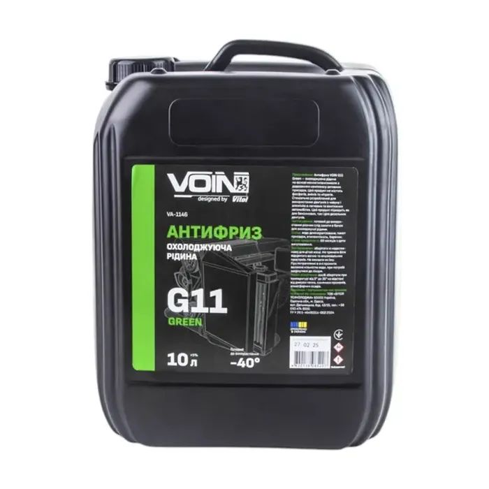 Антифриз VOIN G11 Green 10л (VA-1146)