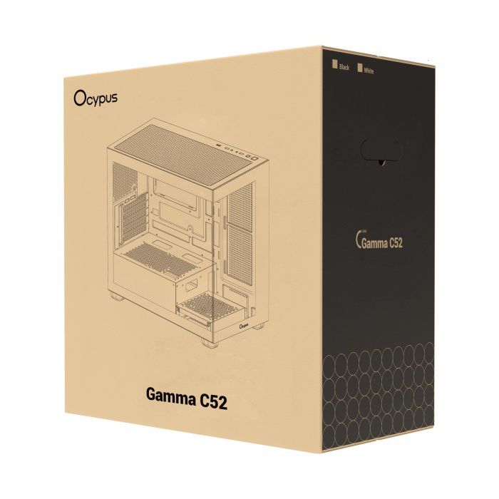 Корпус для ПК OCYPUS GAMMA C52 WH (GAMMA-C52-WHD000XX-GL) изображение 10