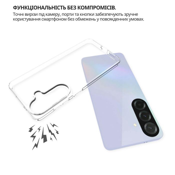 Чехол для мобильного телефона BeCover silicone Samsung Galaxy S26 Pro SM-S942U1 Transparent (714883) изображение 4