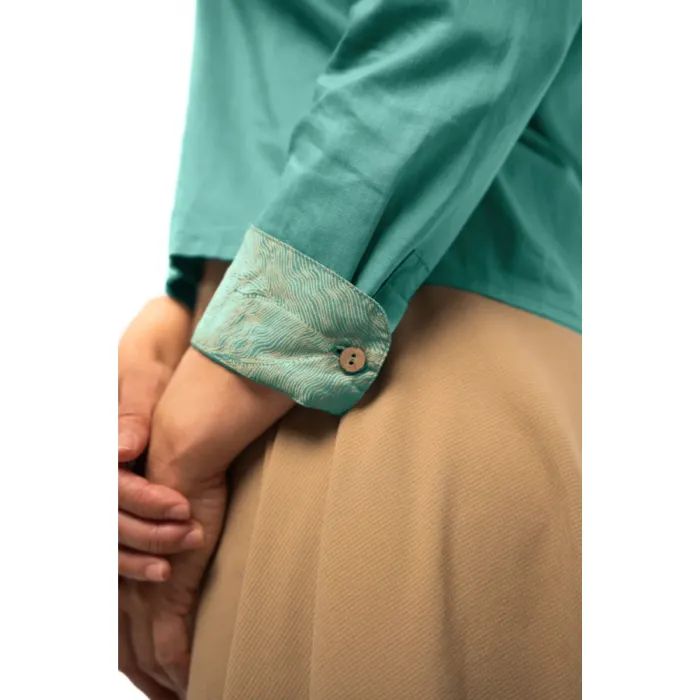 Сорочка Turbat Mamberamo Wmn agate green - L - бірюзовий (012.004.6326) зображення 3