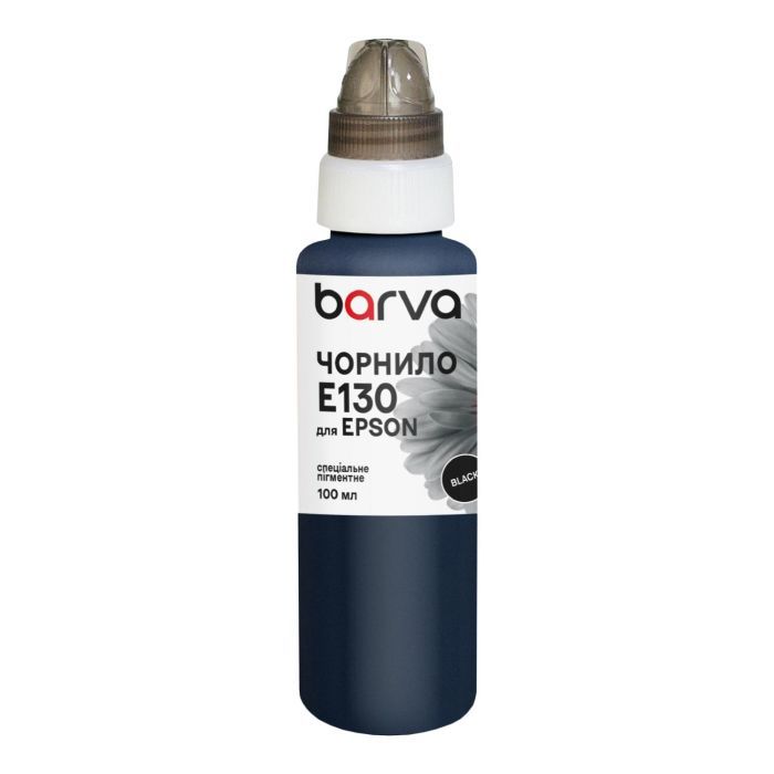 Чернила Barva Epson T0731/T0921/T1291/T1301 100 мл, special, pigmented black (E130-527e)