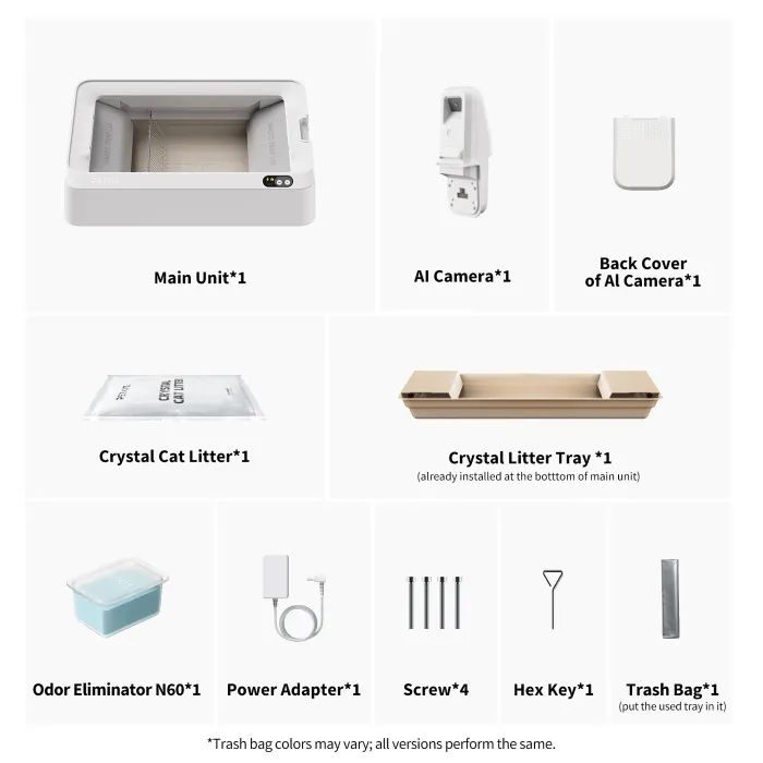 Туалет для котів Petkit Purobot Crystal Duo (P9905) зображення 10