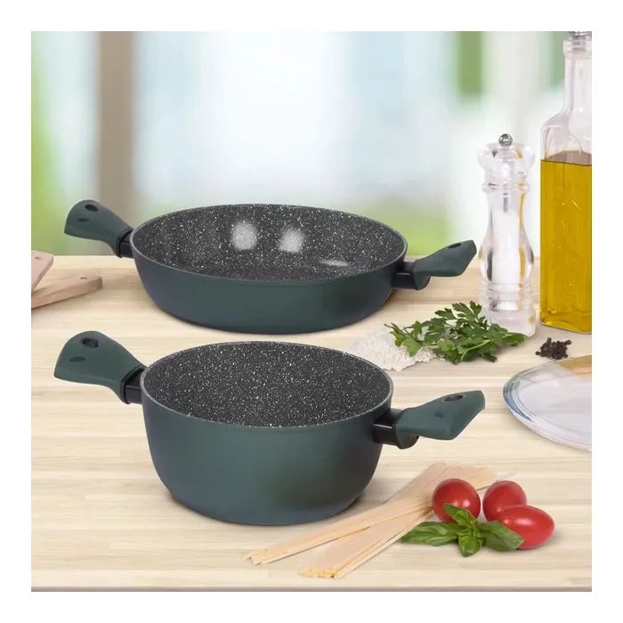 Кастрюля TVS Eco Ok Induction без кришки 24 см, 4,4 л (4N480243310001) изображение 4