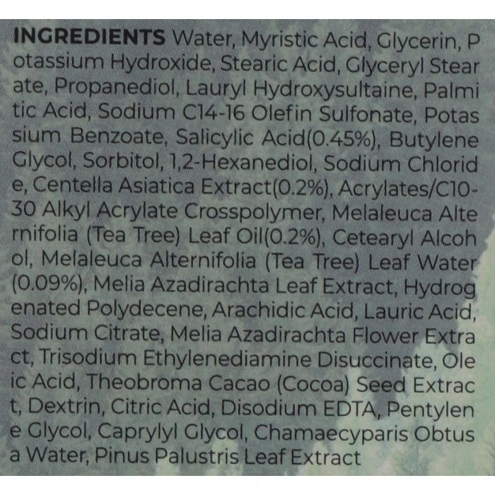 Пінка для вмивання SKIN1004 Madagascar Centella Tea-Trica BHA Foam 125 мл (8809576261714) зображення 2