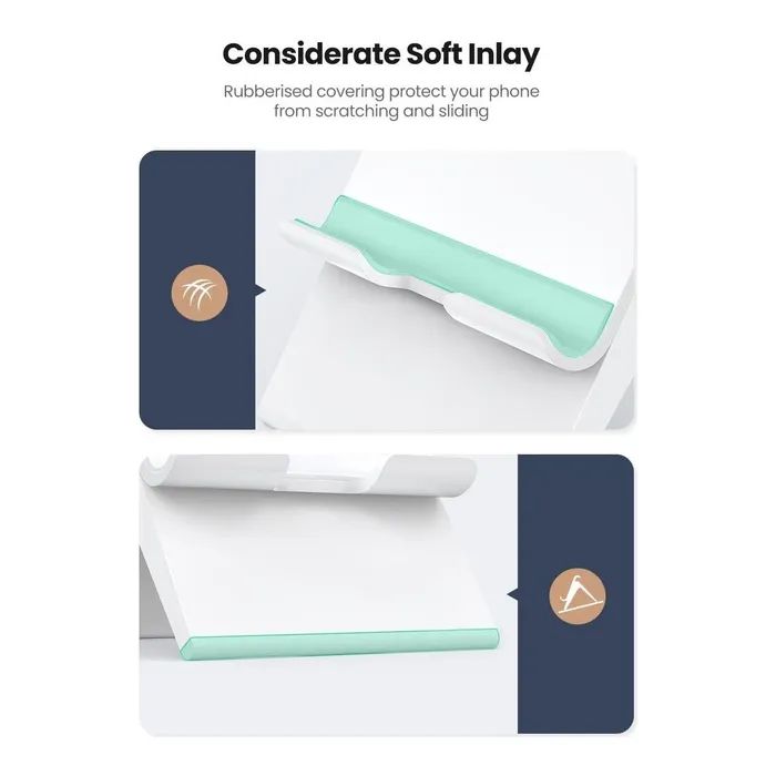 Підставка до планшета та телефона LP247 Adjustable Portable Stand White Ugreen (80704) зображення 12