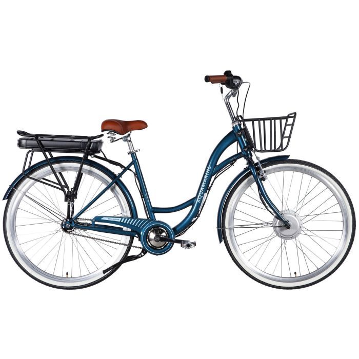 Електровелосипед Dorozhnik 28" eAQUAMARINE BH рама-19" 36B 13А*г 500Вт 2026 зелений (ELB-D-28-136)
