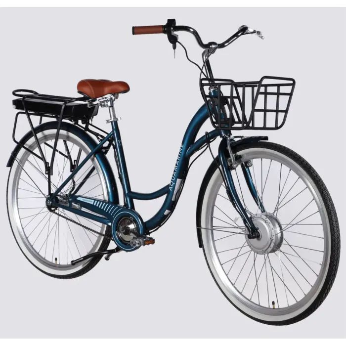 Електровелосипед Dorozhnik 28" eAQUAMARINE BH рама-19" 36B 13А*г 500Вт 2026 зелений (ELB-D-28-136) зображення 2