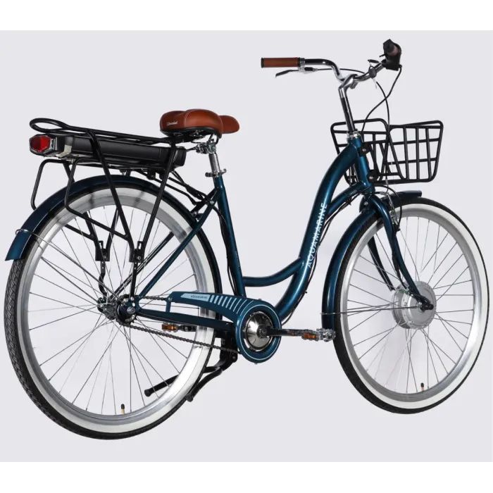 Електровелосипед Dorozhnik 28" eAQUAMARINE BH рама-19" 36B 13А*г 500Вт 2026 зелений (ELB-D-28-136) зображення 3