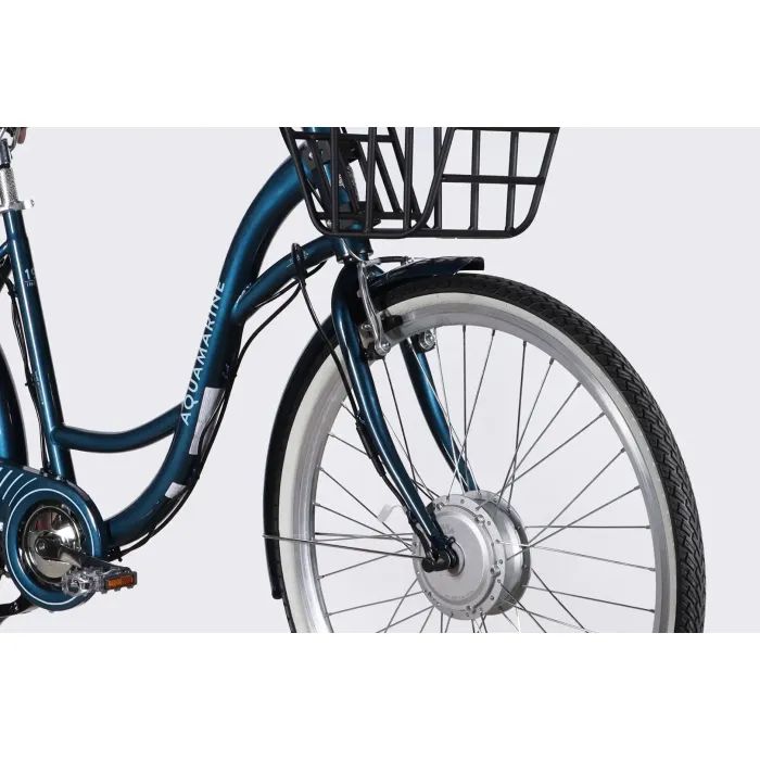 Електровелосипед Dorozhnik 28" eAQUAMARINE BH рама-19" 36B 13А*г 500Вт 2026 зелений (ELB-D-28-136) зображення 4