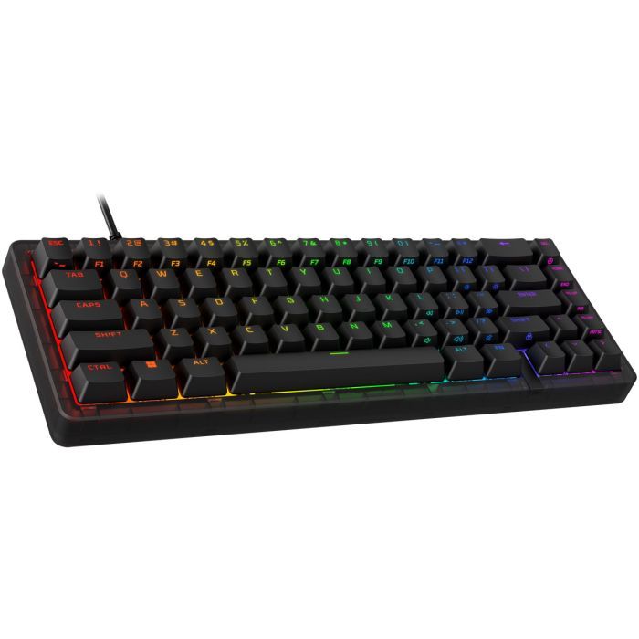 Клавиатура HyperX Origins 2 65 HX Red USB UA Black (B4QS3AA) изображение 3