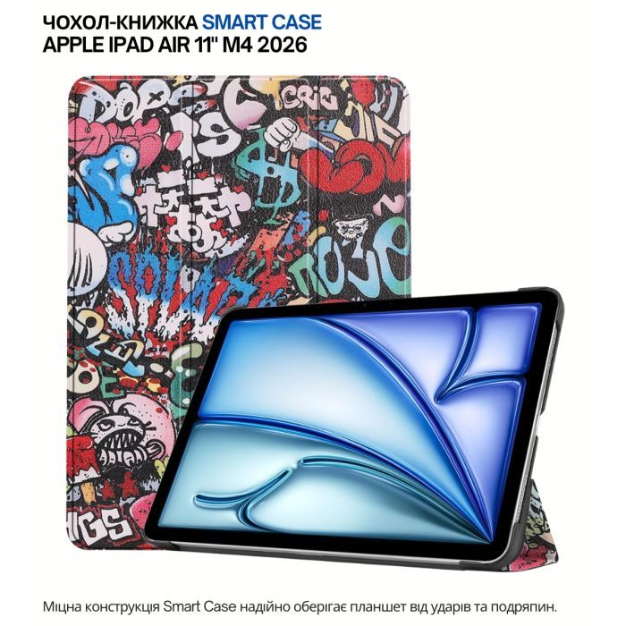 Чехол для планшета BeCover Smart Case Apple iPad Air 11" M4 2026 Graffiti (715211) изображение 9