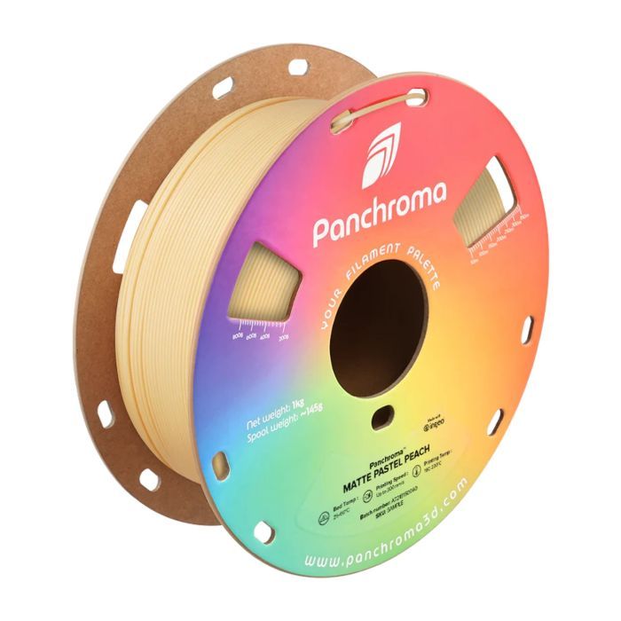 Пластик для 3D-принтера Polymaker PLA PANCHROMA MATTE 1,75mm 1kg PASTEL PEACH (CA04033)